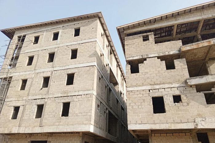 Ongoing Renewed Hope Cities and Estates project at Eric Moore in Lagos State [NAN]