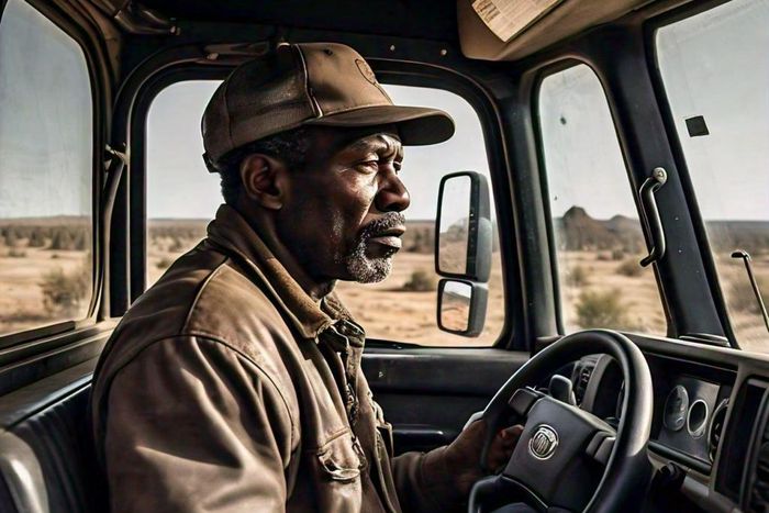 A truck driver [Meta AI]