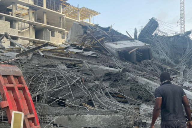 2-storey school building collapses in Jos, traps students [Vanguard]