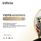Infinix announces NOTE 40 Series launch in Nigeria