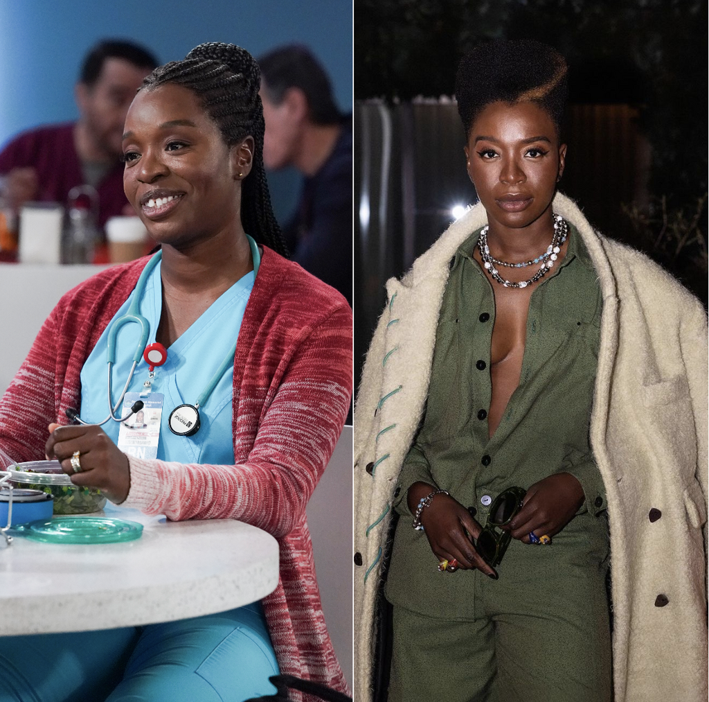 Folake Olowofoyeku as Abishola and Folake at the Fashion Trust U.S. Cocktail Event [Instagram/thefolake]