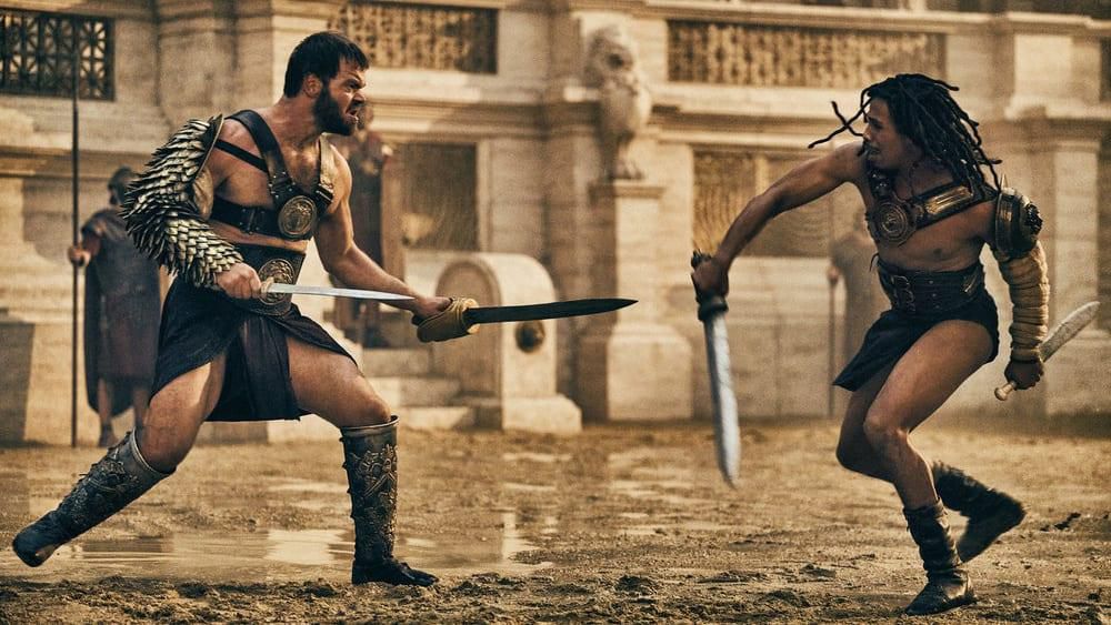 This is what 'Those About to Die' a series about Gladiators in ancient Rome is about [Peacock]