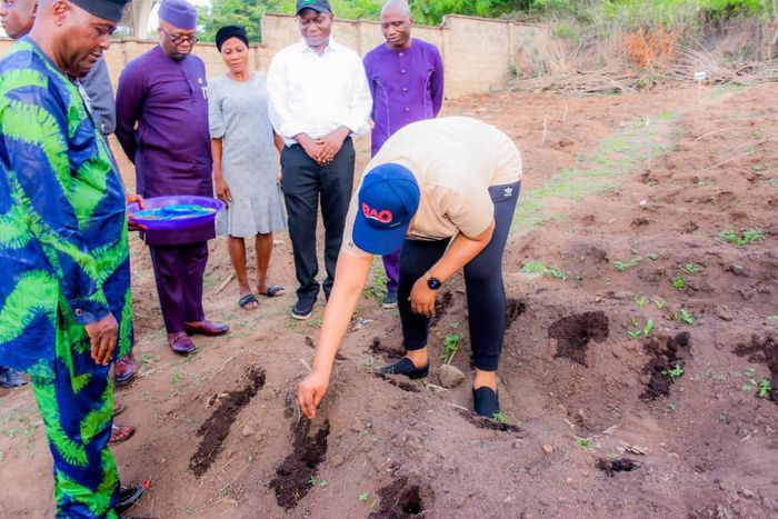 The wife of Ekiti State Governor, Dr Olayemi Oyebanji [Twitter:@YemibOyebanji]
