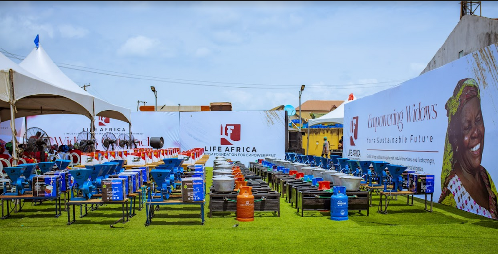 Linus Idahosa Foundation for Empowerment (LIFE) Africa uplifts widows in Epe, Lagos with empowerment program