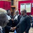 Peter Obi and his legal team in court during post-election litigation. [Premium Times]