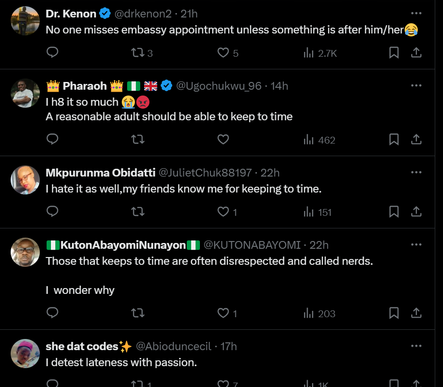 Comments from Kate Henshaw's followers [X/Katehenshaw]