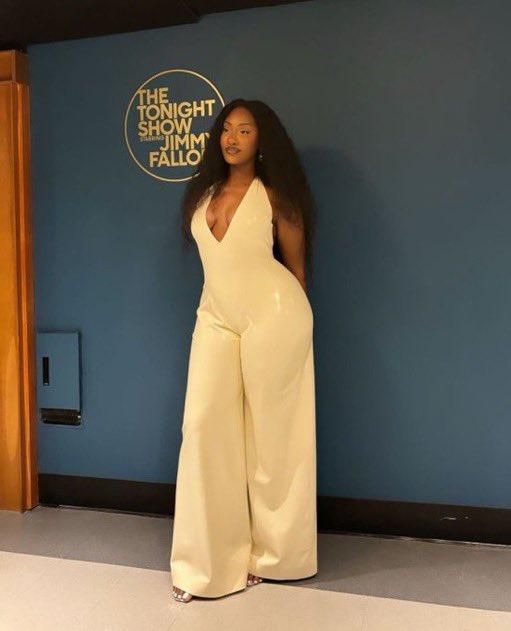 Tems performs 'Love Me Jeje' at The Tonight Show Starring Jimmy Fallon