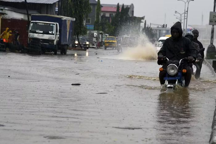 Rainfall in Lagos [Pius Utomi Ekpe/AFP via Getty Images]