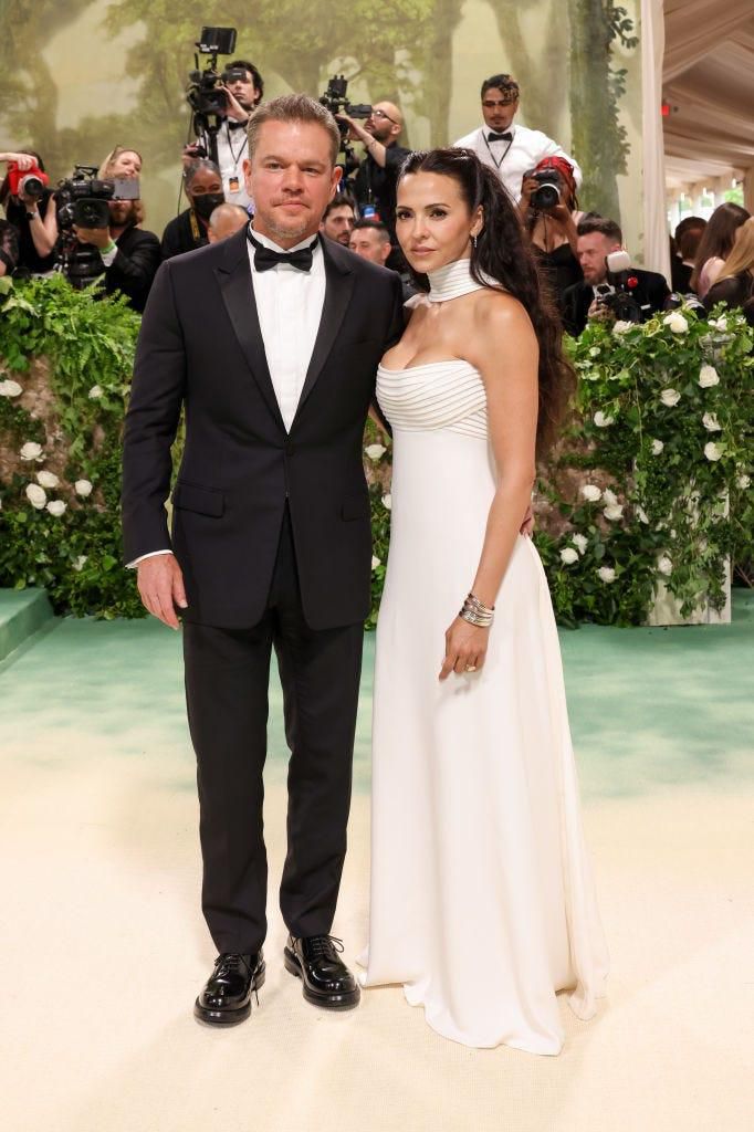 Luciana Damon and Matt Damon