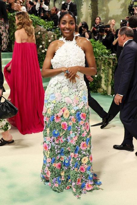 Ayo Edebiri at the 2024 Met Gala [Gettyimages]