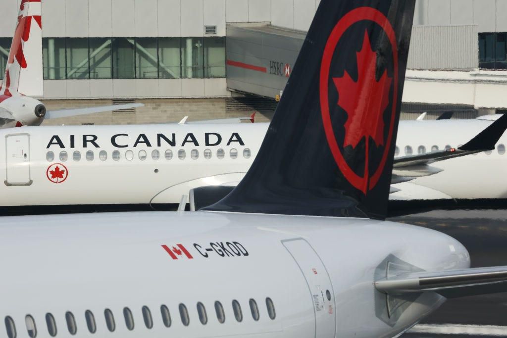 Air Canada planes, pictured.Jakub Porzycki/NurPhoto via Getty Images