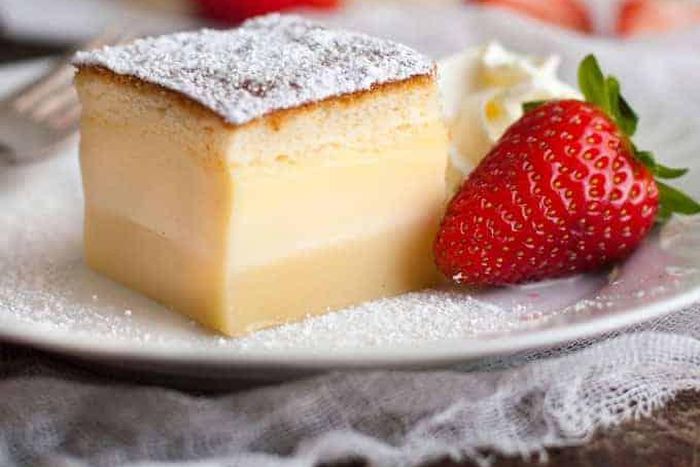 Custard cake