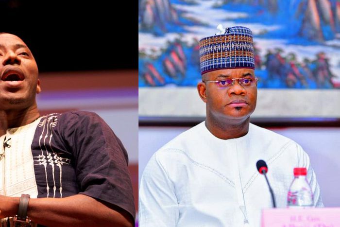 Omoyele Sowore and Yahaya Bello. [Facebook]