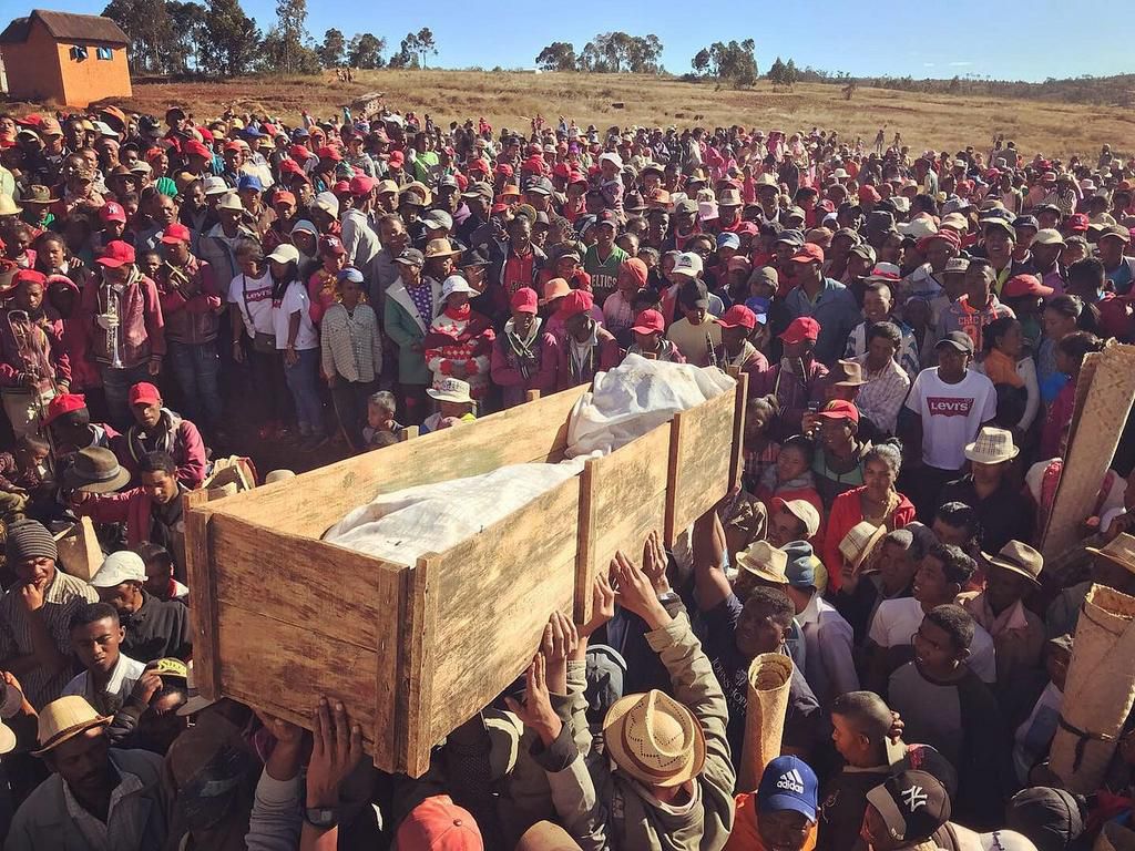 Famadihana is an important tradition in Madagascar [HumanParts]