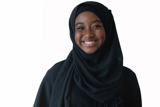 A Muslim girl in a Hijab