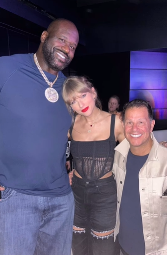 Taylor swift, Jamie slater and Shaq [Instagram/Shaq]