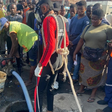 LASEMA in search of man trapped in underground drainage at Onipanu Bus Stop [National Accord Newspaper]