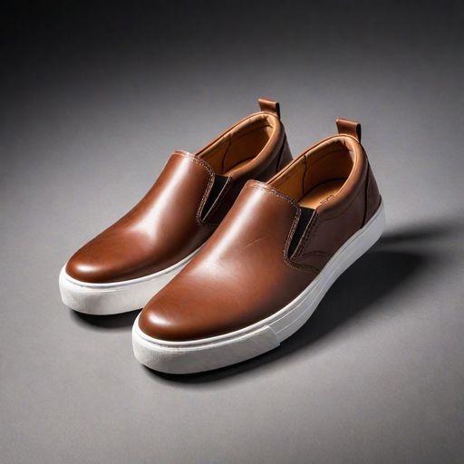 AI-generated image of a casual slip-on shoe for men