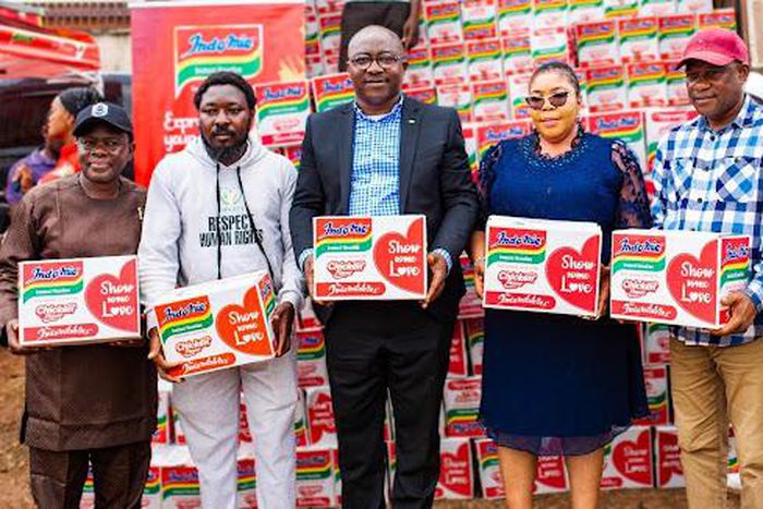 L-R : Venerable (Dr.) Samson Kunle Popoola, Chairman, Ogun State Police Community Relations Committee; Comr. Yinka Folarin, Executive Director, Human Rights and Grassroots Development Society; Temitope Ashiwaju, Group Corporate Communications and Event...