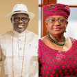 Gov. Sheriff Oborevwori of Delta and  Director-General of the World Trade Organisation (WTO), Dr Ngozi Okonjo-Iweala [Pulse.ng]