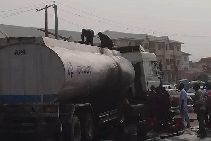 Tanker catches fire while discharging petrol in Kogi [NAN]