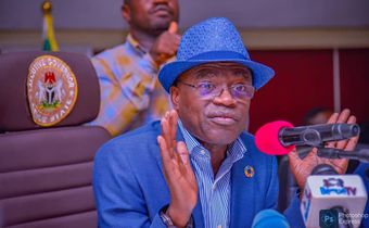 Benue State governor, Hyacinth Alia [BSG]