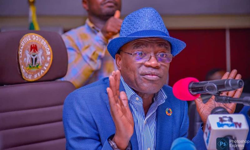 Benue State governor, Hyacinth Alia [BSG]