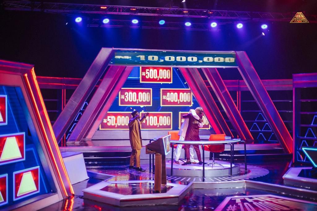 Kennechukwu Aliozoranigbo wins 10 million naira on 'The Pyramid Game Show'