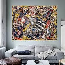Number 17A by Jackson Pollock [CanvaWallDecor]