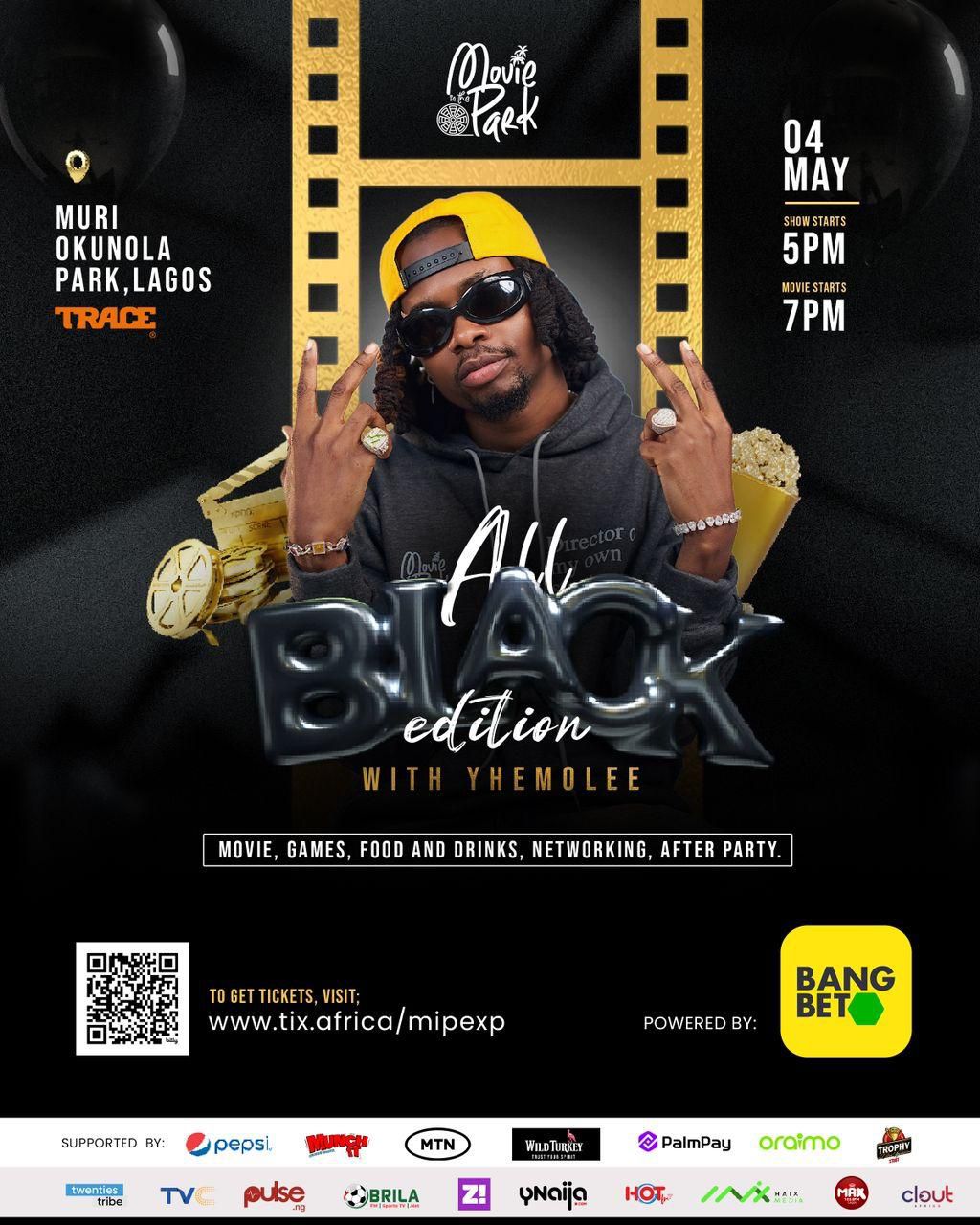 Movie in the Park collaborates with Yhemo Lee for the All Black Edition