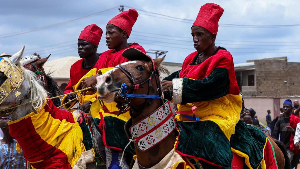 The durbar Festival is an annual cultural, religious and equestrian festival dating from the 14th Century. [Getty Images]