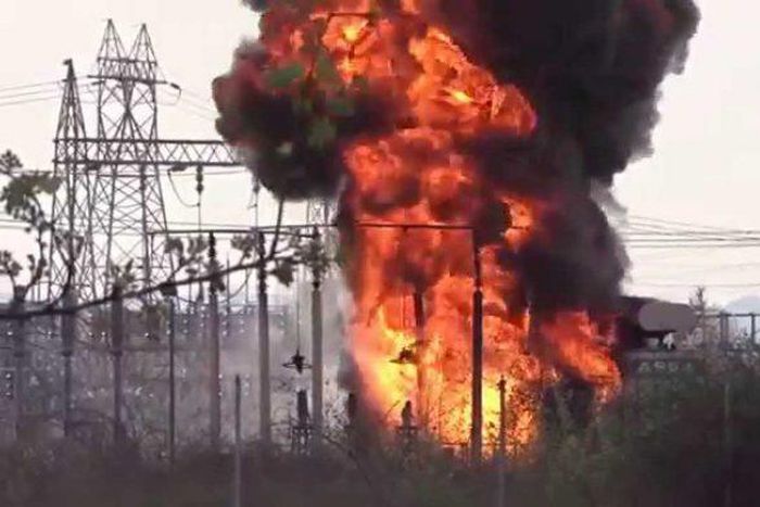 Fire guts 150MVA TCN transformer (The Will Nigeria)