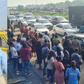 Lagosians stranded as fuel scarcity continues.