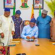 Governor Seyi Makinde signs Oyo's electricity regulatory commission bill into law [Twitter:@seyiamakinde]