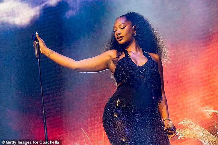 Tems performs onstage in the mojave tent at the 2024 coachella[gettyimages]