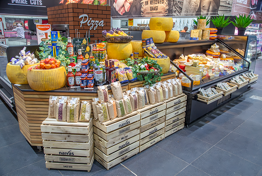An eatery in the supermarket
