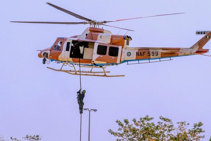 NIgerian Air Force (NAF) aircraft [Presidency]