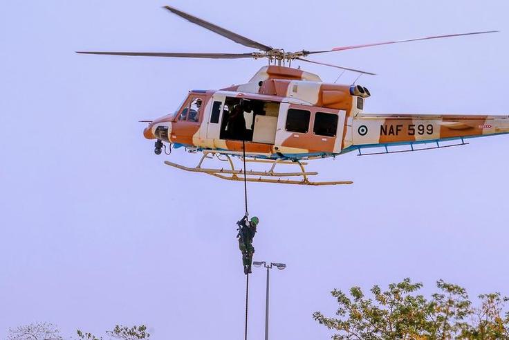 NIgerian Air Force (NAF) aircraft [Presidency]