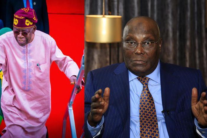 Bola Tinubu and Atiku Abubakar. [Facebook/Getty Images]