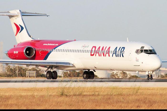 Dana Air aircraft.