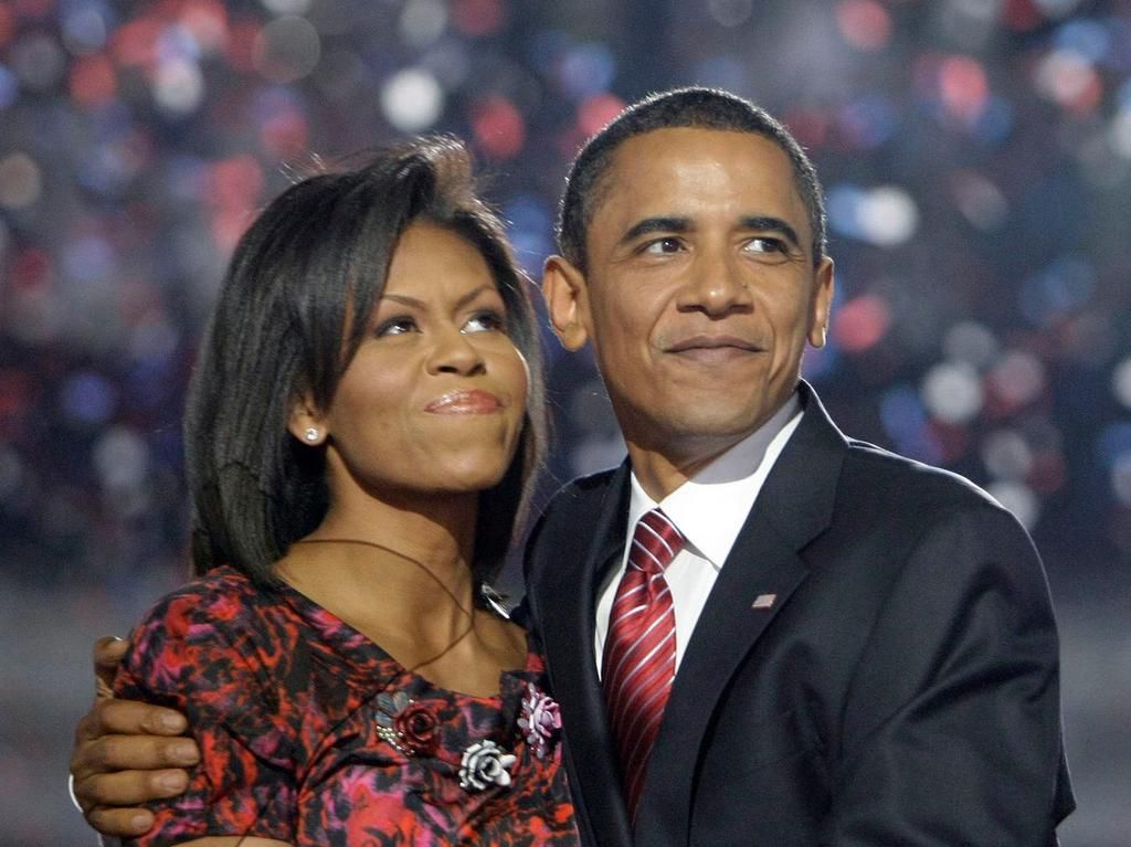 Barack and Michelle Obama in 2008.Alex Brandon/AP Images