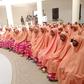The 137 schoolchildren kidnapped from their schools arrived at the Kaduna State Government House. [Punch]