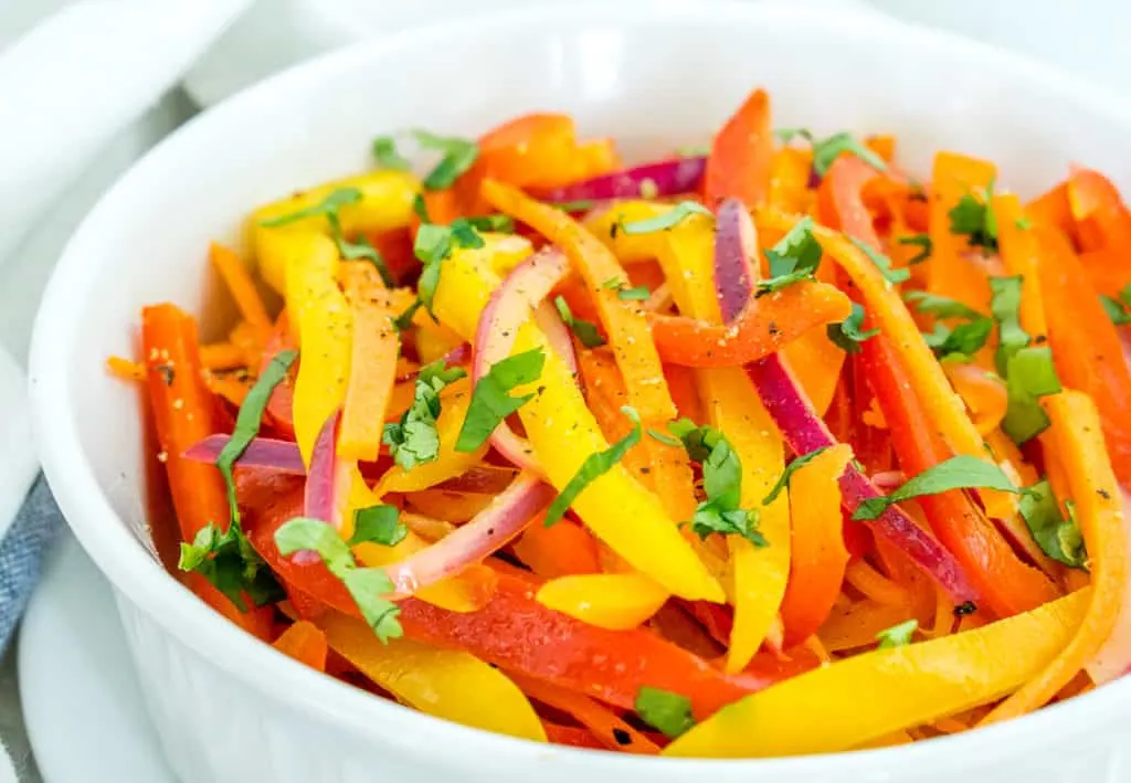 Carrots can be used as a substitute for pepper [babaganosh]