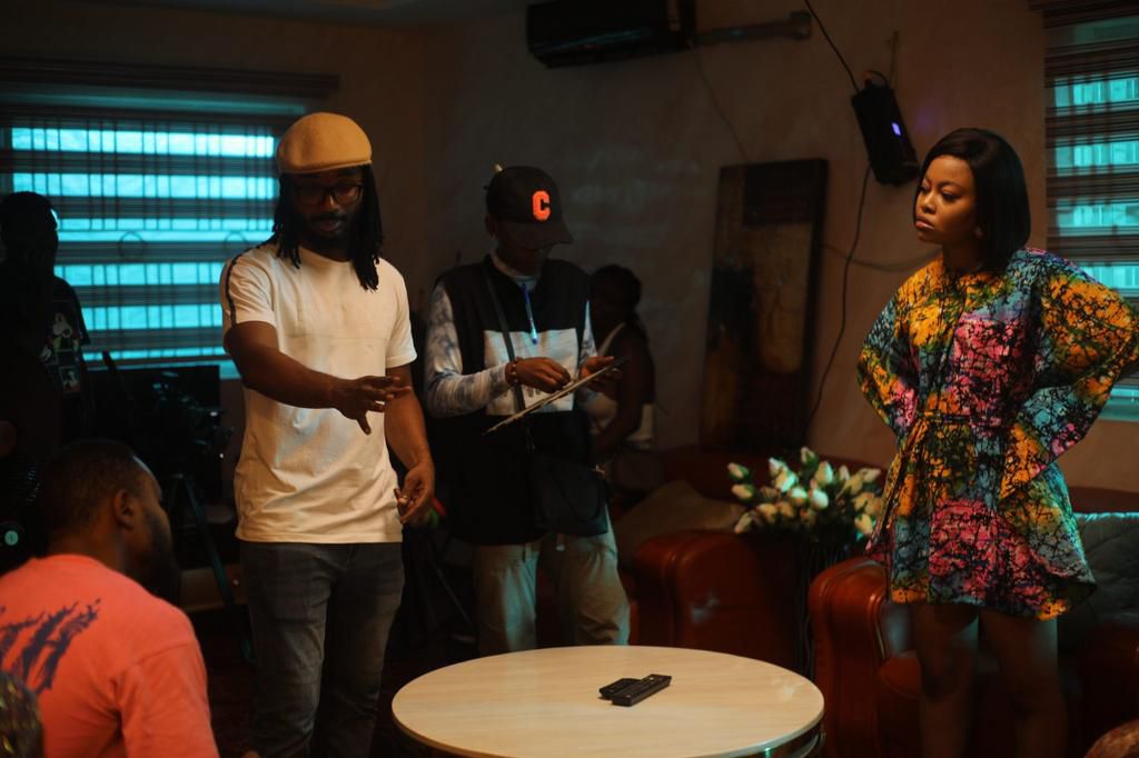 See BTS images of 'Broken Portrait' with Teni Aladese, Ngozi Nwosu, Taye Arimoro [Broken Portrait]