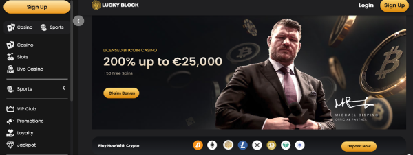 Lucky Block – Great Casino With Additional Benefits for Crypto Holders