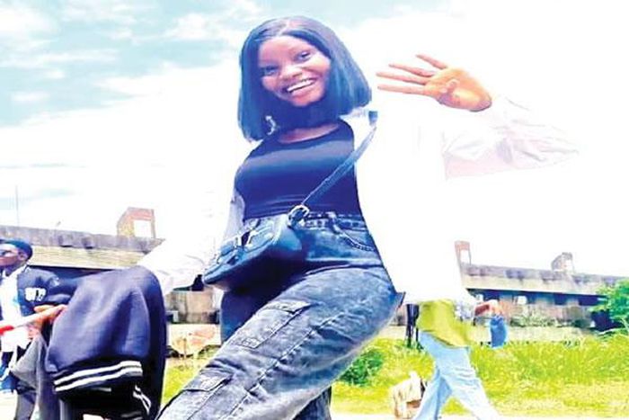 The victim, Glory Adekolure [Punch]