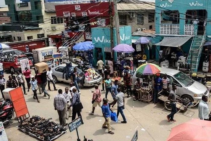 Computer village traders.