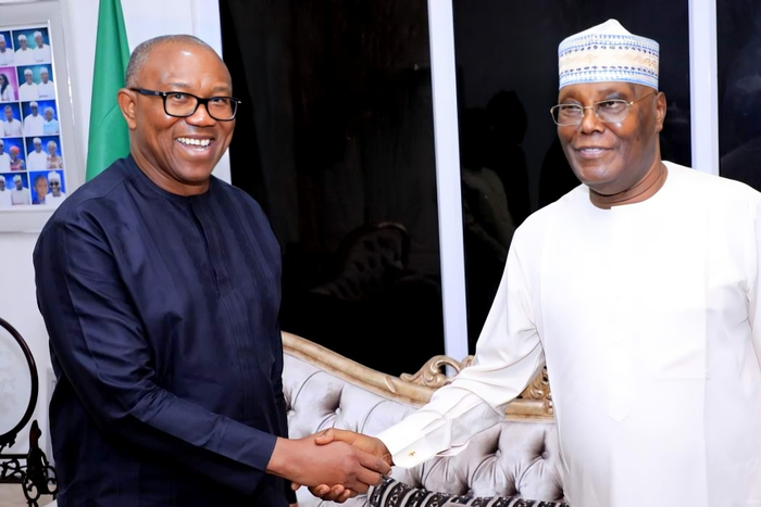 Atiku Abubakar and Peter Obi [Facebook]