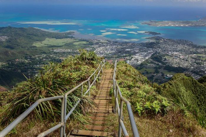 The 'Stairway to Heaven' was built in the 1940s [Getty Images]