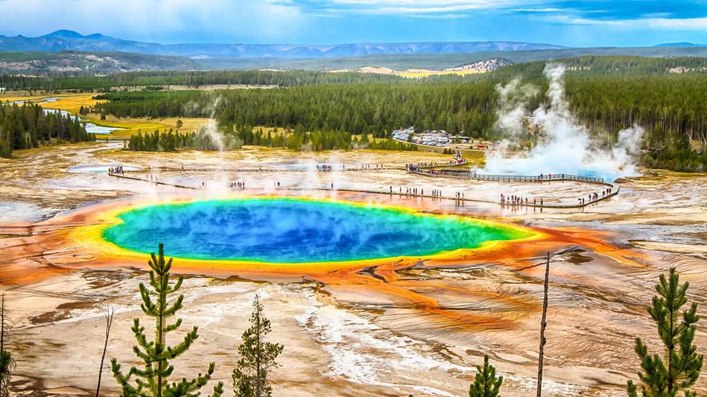 Grand Prismatic Spring, USA [GEOVEA]